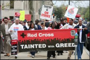 Red Cross tainted with greed