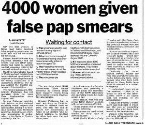 4,000 false paps