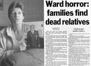 Ward horror dead relatives