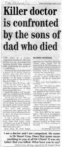 22.06.10 Killer doctor is confronted by sons of dad who died