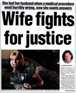 Wife fights for justice