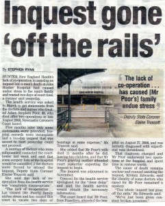 Inquest gone off the rails 10.8.10