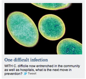 C. difficile | one difficult infection